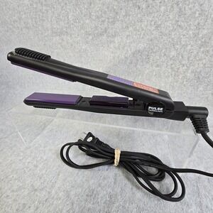 Hot Tools Flat Iron Professional Ceramic Tourmaline 1" High Heat 430 Degrees